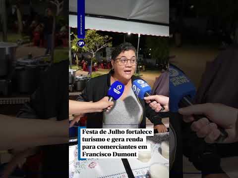Festa de Julho fortalece o turismo e gera renda para comerciantes em Francisco Dumont