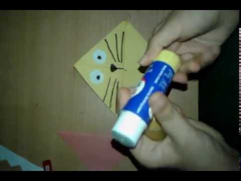 How to make a tiger bookmark easily