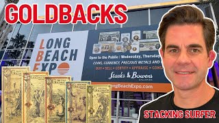 New GoldBacks at Long Beach Coin Show.