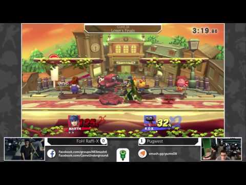 GUMS08 Singles (Loser's Finals) - Pugwest (Marth) vs Raffi-X (ROB)