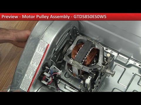 GE Dryer - Will Not Spin - Motor & Pulley Assembly Repair and Diagnostic