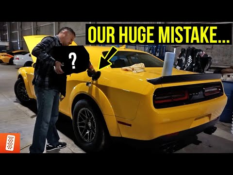 Building and Heavily Modifying a 2019 Dodge Challenger SRT Hellcat Redeye - Part 4 - RoadKill Nights