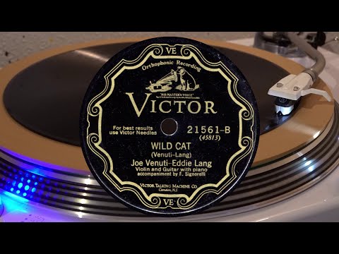 Joe Venuti & Eddie Lang: Wild Cat [1928]