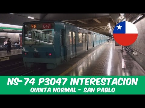 Metro De Santiago | NS-74 P3047 Interestacion Quinta Normal - San Pablo