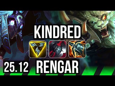KINDRED vs RENGAR (JGL) | EUW Master | 25.12