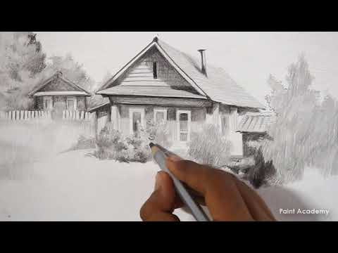 Pencil Drawing Composition on Summer Landscape | steps to follow | Artist Supriyo