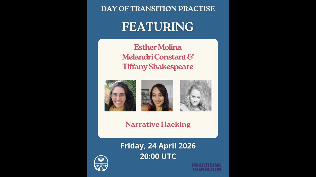 Narrative Hacking with Esther Molina, Melandri Constant and Tiffany Shakespeare