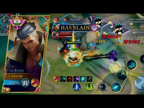 Fredrinn 1 Ultimate Double Kill | India No.1 Fredrinn | MLBB