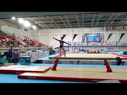 PODOBED Ekaterina (FIN) - 2023 Artistic Junior Worlds - Qualifications Balance Beam