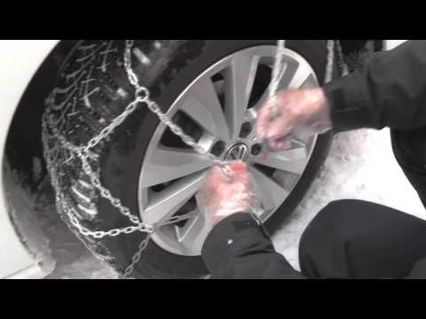 POLAIRE XK9 2016 : passanger car snow Chain fiting - Chaine à neige tourisme montage