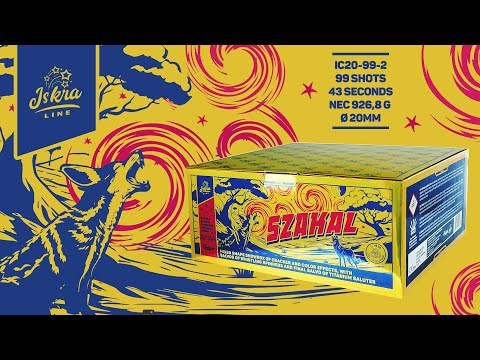 Szakal - IC20-99-2 - Compound Fireworks Batch 2025 *New*