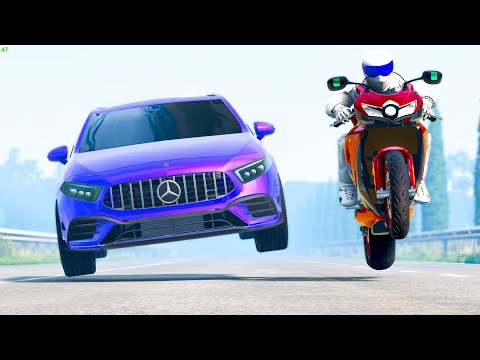 Street Racing Car Crashes #59 - BeamNG Drive Crashes