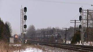 preview picture of video 'CN 5794 at Grafton (18JAN2014)'