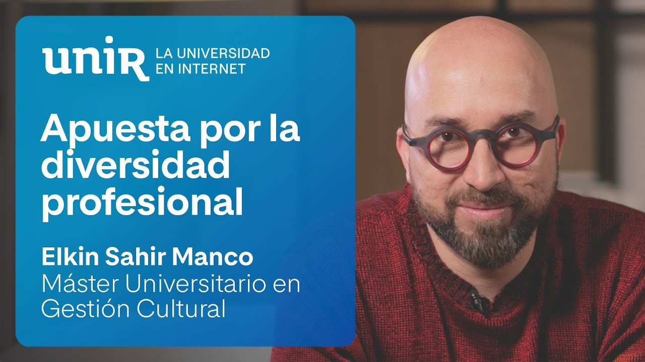 Elkin Sahir Manco, del cine iberoamericano al éxito, con el Máster en Gestión Cultural de UNIR