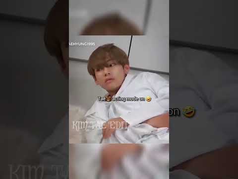 taehyung🐻 deserve award for his Oscar level acting🤣🔥 cuteness overload🥰#bts #taehyung #shorts