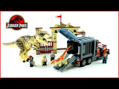 Vidéo LEGO Jurassic World 76948 : L’évasion du T. rex et de l’Atrociraptor