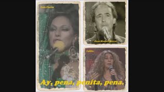 Ay, pena, penita, pena  Lola Flores  Lolita y Joan Manuel Serrat
