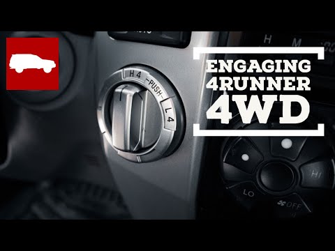 How To Engage Your Toyota 4runner's 4WD (For Beginners)