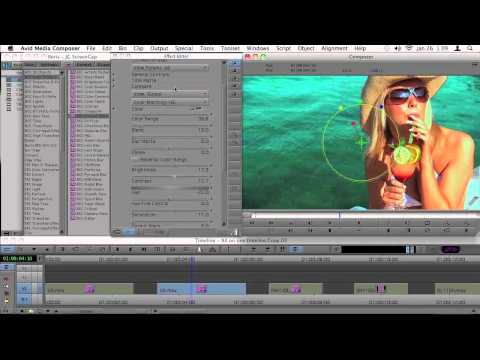 Secondary Color Correction in Avid Media Composer