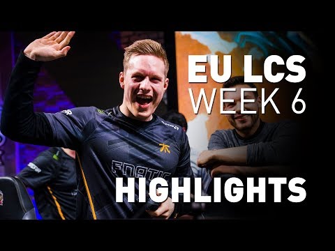Fnatic Highlights | EU LCS - Week 6