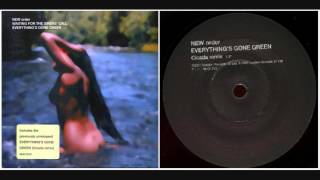 New Order - Everything&#39;s Gone Green (Cicada Remix) 7&quot; Vinyl