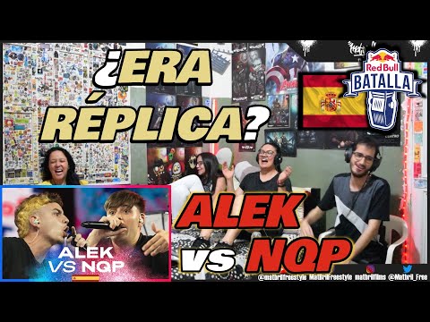 🔴COLOMBIANOS REACCIONAN a ALEK vs NQP - ¿ERA RÉPLICA? [RED BULL ESPAÑA 2023]