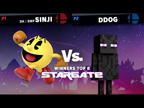 Sinji (Pac-Man) vs DDog Quandale Dinglelingleton (Steve) - Stargate #12 Winners Top 8