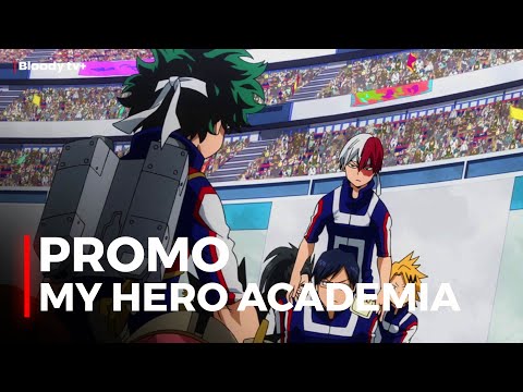 afbeelding My Hero Academia S2: Promo | Now Streaming only on - AnimeSAGA