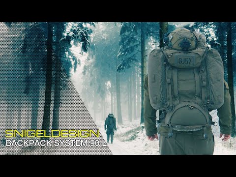 SNIGELDESIGN 90L BACKPACK SYSTEM