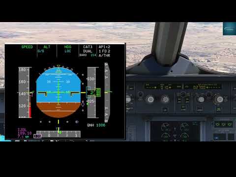 A320 ILS GS Intercept From Above