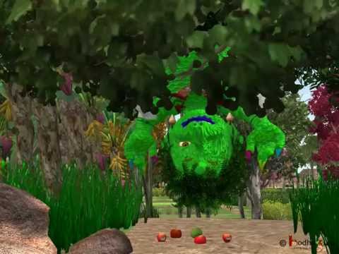 Story on edible parts of plant  - The Veggie Monster - Part 1 - English