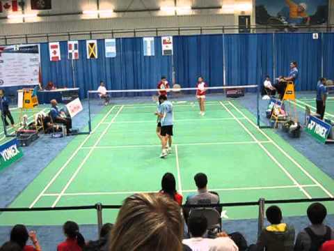 USA Jenny Jin/Darren Yang versus Canadian Team in 2012 Pan Am Quarter-Final IV
