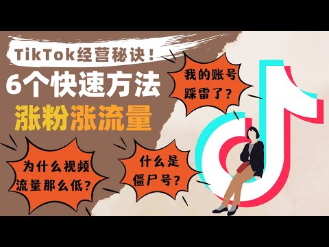 , title : '10分钟教你如何快速提高TikTok视频流量 | 分享从0到10000, TikTok红人增粉的6个技巧！TikTok新手必看！'