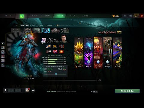 dota2carry m`iCKe Phantom Assassin - Liquid vs Secret