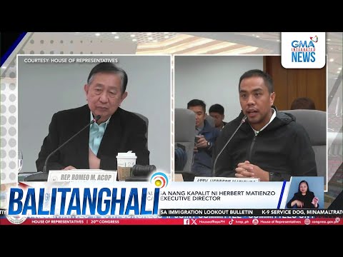 PCAB Exec. Dir. Herbert Matienzo and two others resign from post | Balitanghali