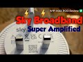Sky Broadband WiFi MAX FREE WiFi Booster Unboxing Installation Testing