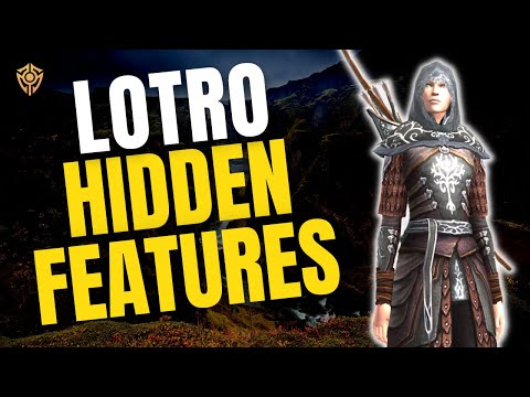 SIX HIDDEN FEATURES in LOTRO Before the Shadow