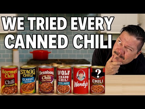 The WORST Canned Chili We’ve Ever Tasted 2025 (Ranked All 6)