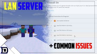 How to make a Minecraft LAN Server (+ fixes for common issues)