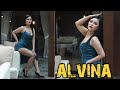 Alvina Photoshoot Dres Birunya Cakeep Lurrr