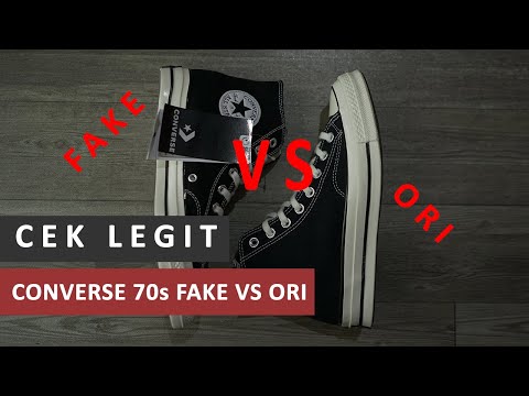 THE DIFFERENCE BETWEEN FAKE VS ORIGINAL CONVERSE 70S