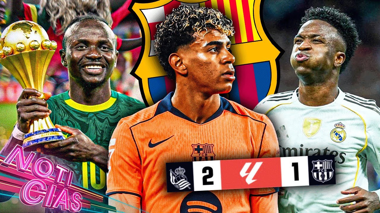 Barca explota por arbitraje | Polémica final Africana | Vini 'quiere' dejar al Madrid