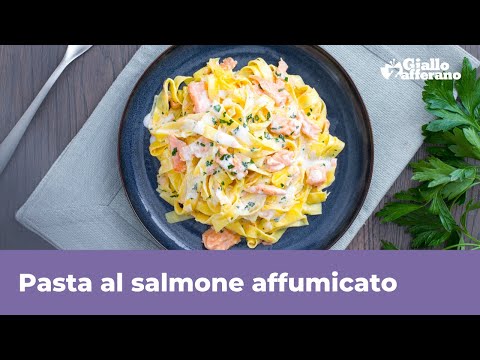 PASTA AL SALMONE AFFUMICATO - Veloce e super cremosa!