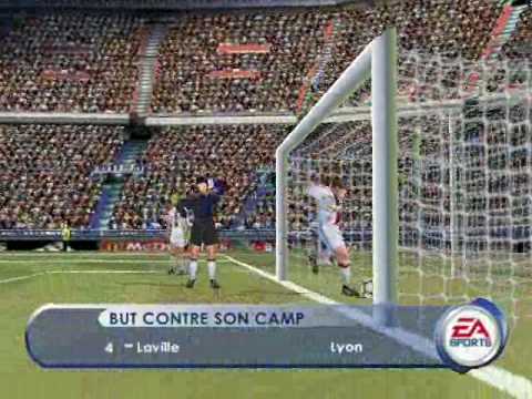Easter Egg own goal on FIFA 2001
