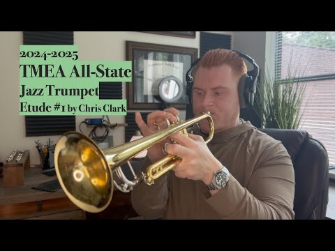 2025 TMEA All-State Jazz Trumpet | Etude #1