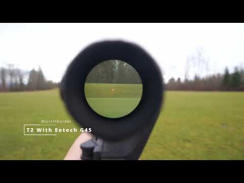 Aimpoint T2 With Eotech G45 POV