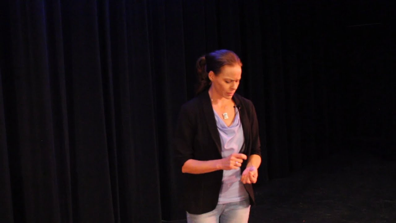 Jenny McCombs on stage