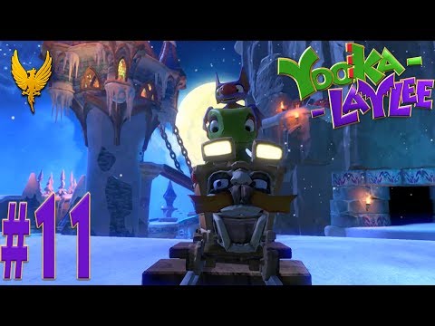 Let's Play: Yooka-Laylee [Blind] - #11 "Kartos On Ice! ❄"