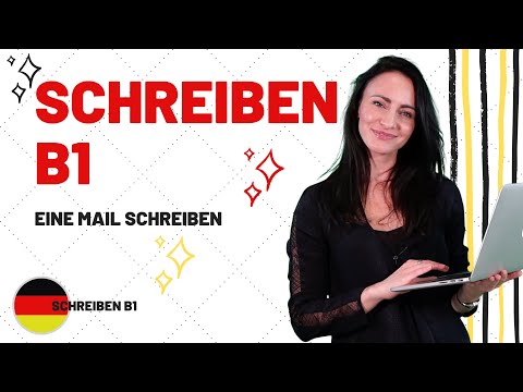 🇩🇪SCHREIBEN B1: eine E-Mail schreiben