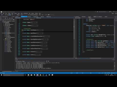 C Game Development | Console RPG | Part 26 | Items Inventory Leveling Adventures and MORE